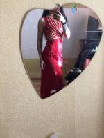 Красное красивое длинное платье - Изображение 4