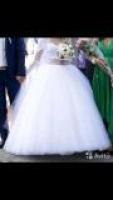 Шикарное свадебное  платье