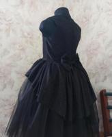 Нарядное мерцающее чёрное платье - Изображение 4