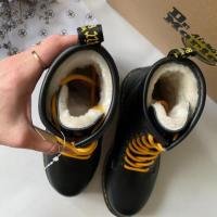 Зимние кожаные женские ботинки  Доктор Мартинс - Изображение 4