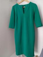 Платье-футляр зеленое бренд Феодора (Фedora) - Изображение 2
