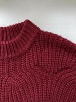 Бордовый свитер - Изображение 3