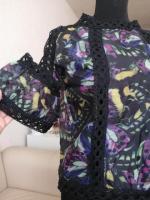 Блузка с черным кружевом под Zimmermann - Изображение 4